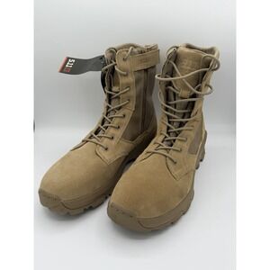 5.11 Tactical Boots Size 14 Speed 3.0 8" Desert Coyote Side Zip NWT Hiking Ruck